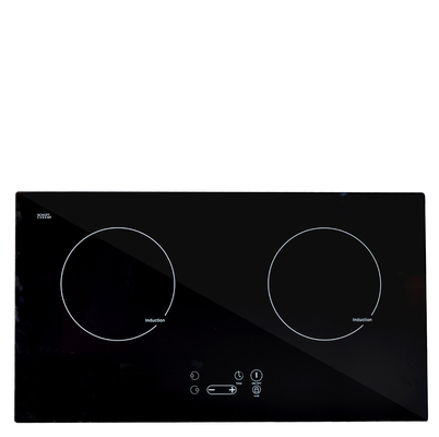 Double Zone Black Electric Induction Cooker