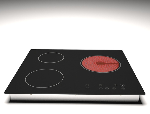 Schneller Brenner der Heizungs-drei elektrisches Cooktop/hybrider Elektroherd 6000W Smart Contrrol