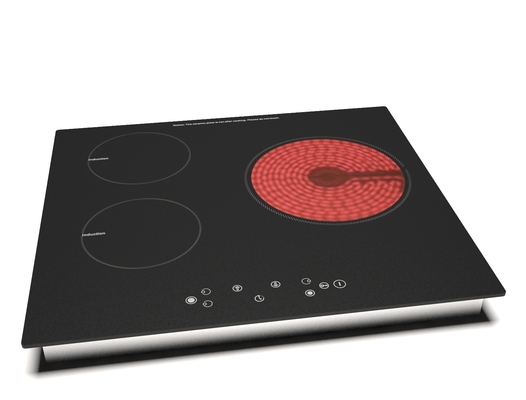 Brenner-Induktion Cooktop des Portable-vier Bereitschaftsrate kleiner als 0.5w hybrider Kocher 6000W