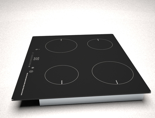 4 Brenner-Induktion Cooktop, keramischer Induktionsherd des Heizzone-Schwarz-vier mit CER
