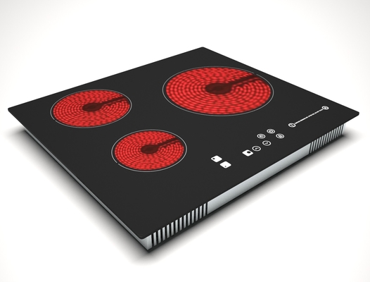 Kann an Kocherhohe qualität und billige Energie 6200W gewöhnt sein Zone BBQ drei keramische