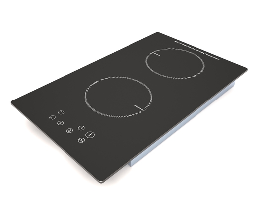 Eingebautes Doppelbrennerinduktion cooktop
